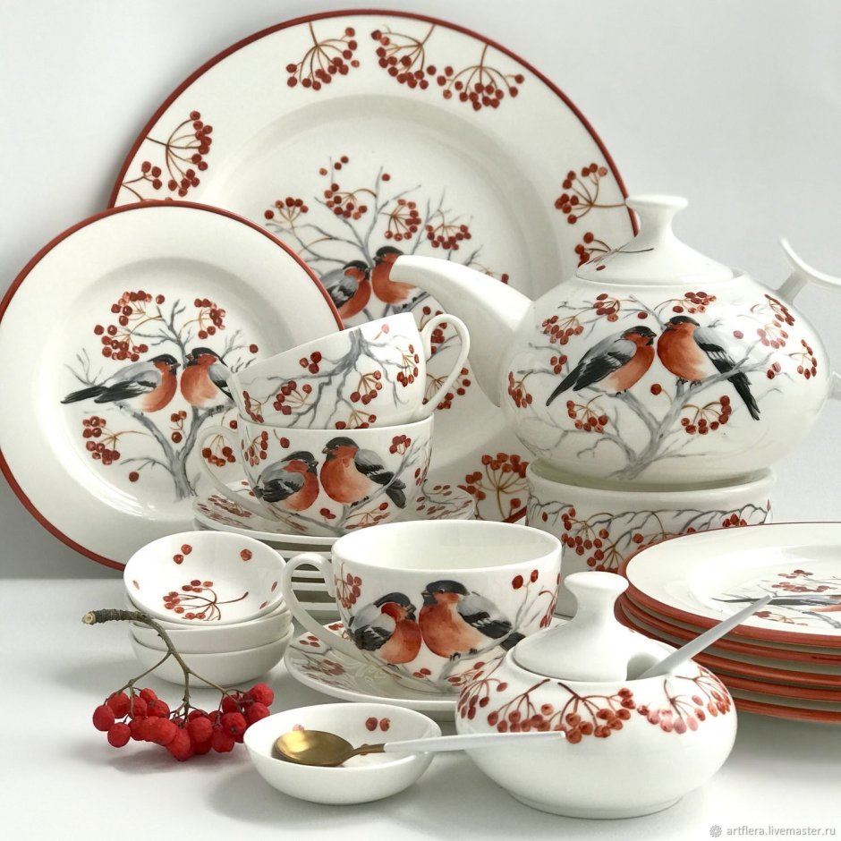 Сервиз «птицы - Voliere»