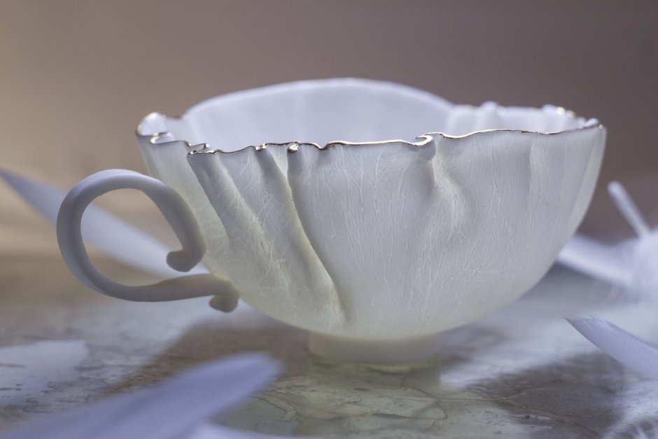 Чайный сервиз карандашом для детей