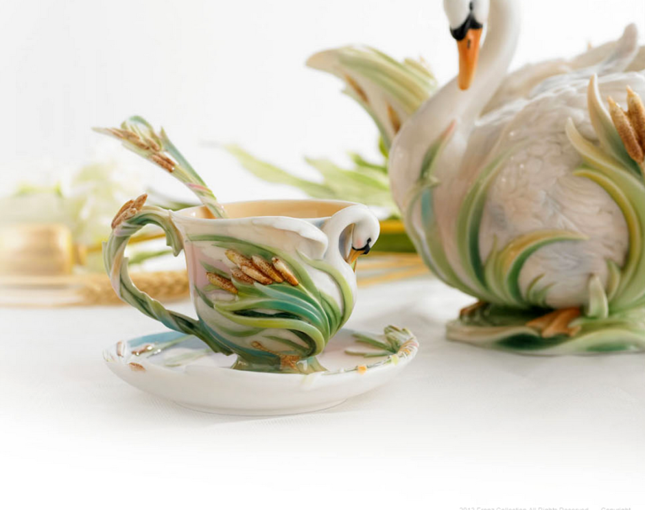 Royal Albert чайная пара Polka Rose