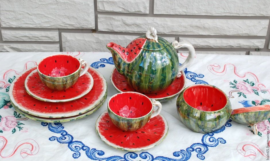 Юлия Высоцкая посуда гранат