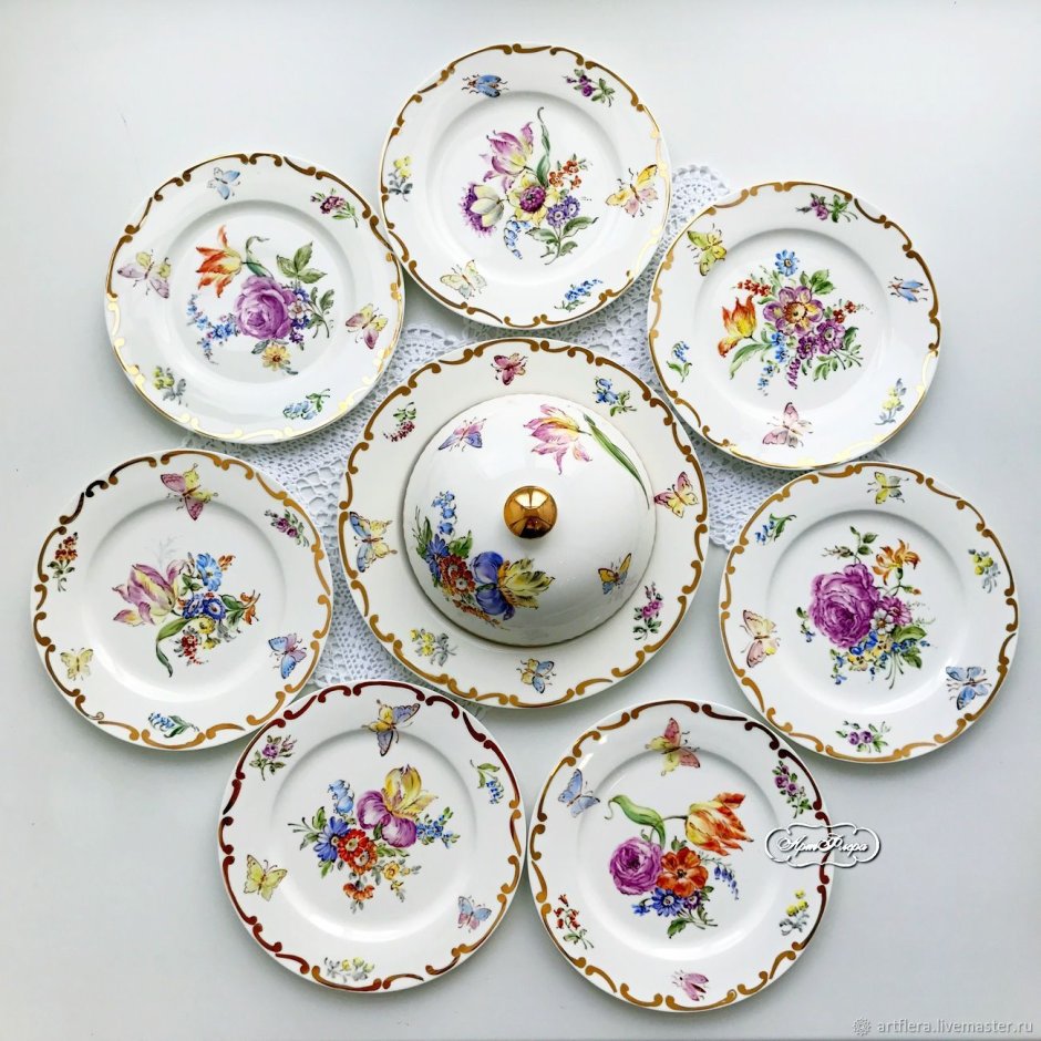 Villeroy Boch посуда ботаника