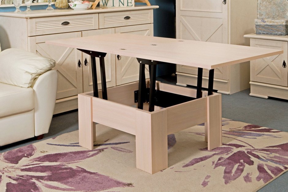 Журнальный стол трансформер 42 Disemobel