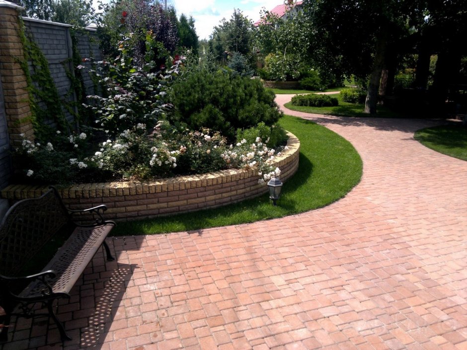 Озеленение и благоустройство участка