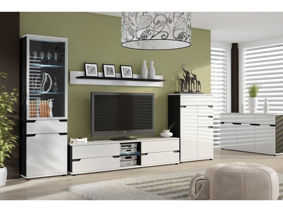 Стенка Домино глянец