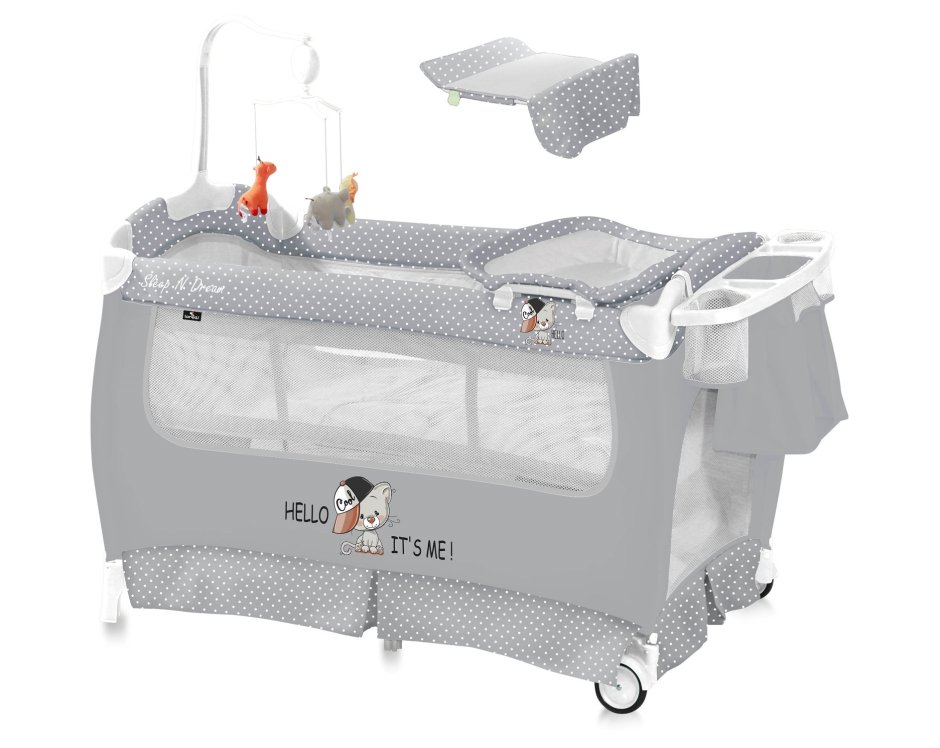 COMFORTBABY Playpen 3в1 двухместная