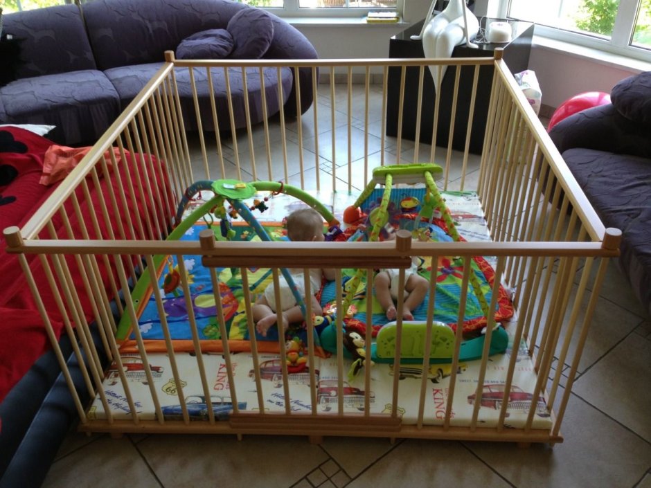 Кроватка трансформер для новорожденных для двойни