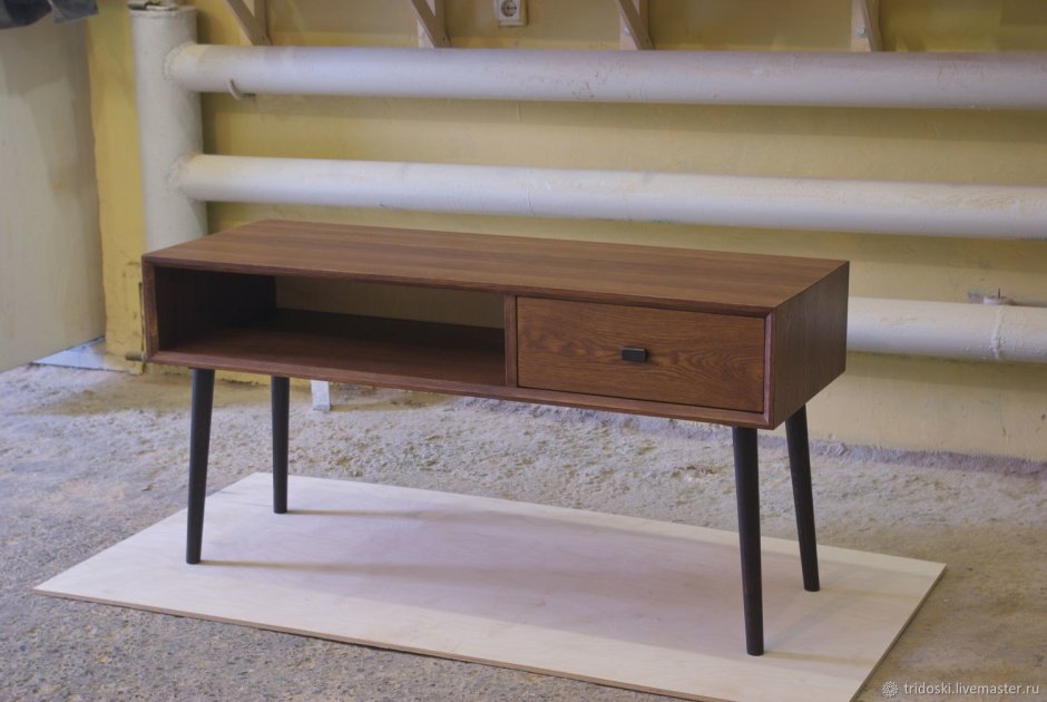 Тумба под ТВ 118х30х60 см, Wood&Steel