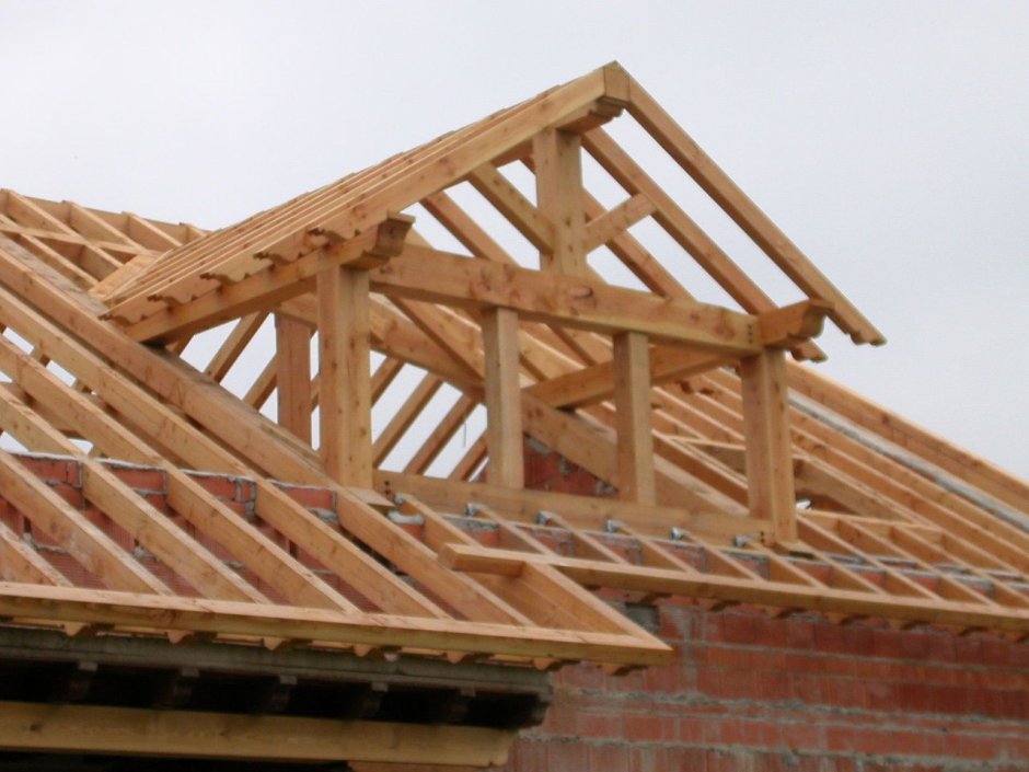 Стропильная система люкарна