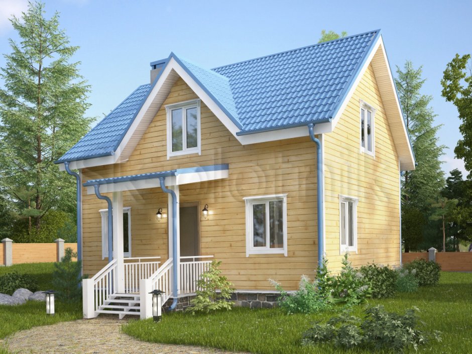 Каркасный дом 6 на 8