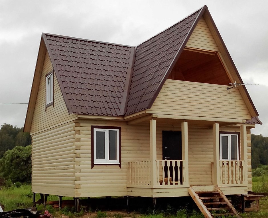 Крыша с кукушкой