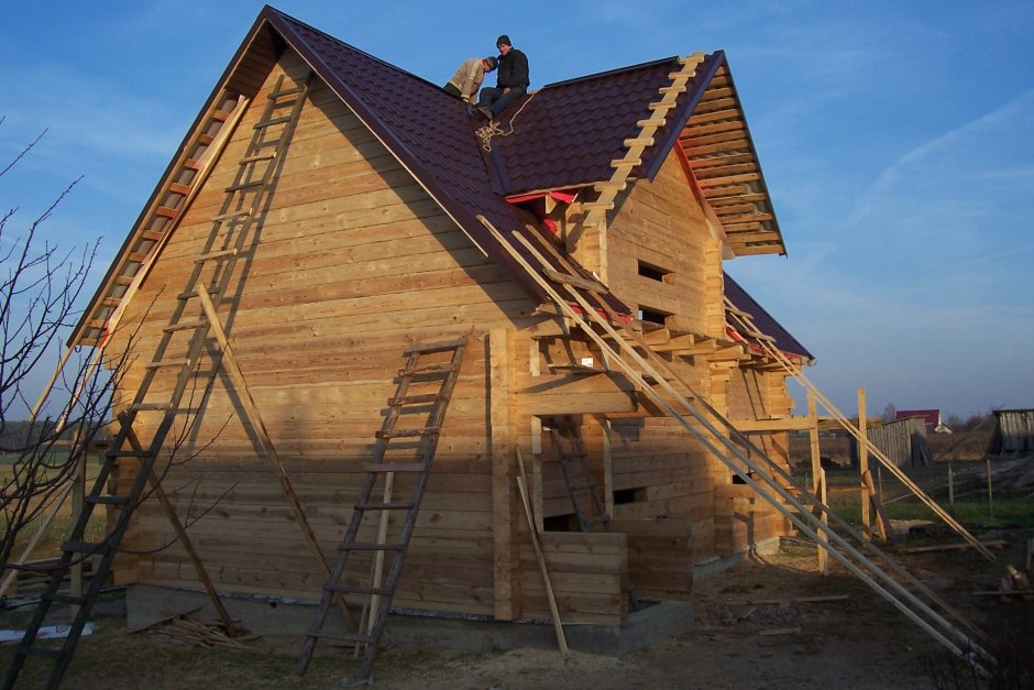 Сруб с кукушкой