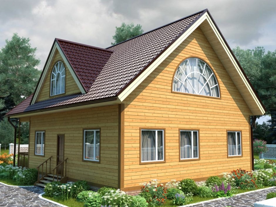 Кукушка в доме с двускатной крышей