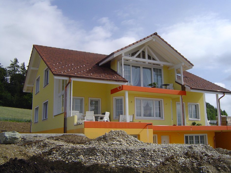 Крыша со скворечником