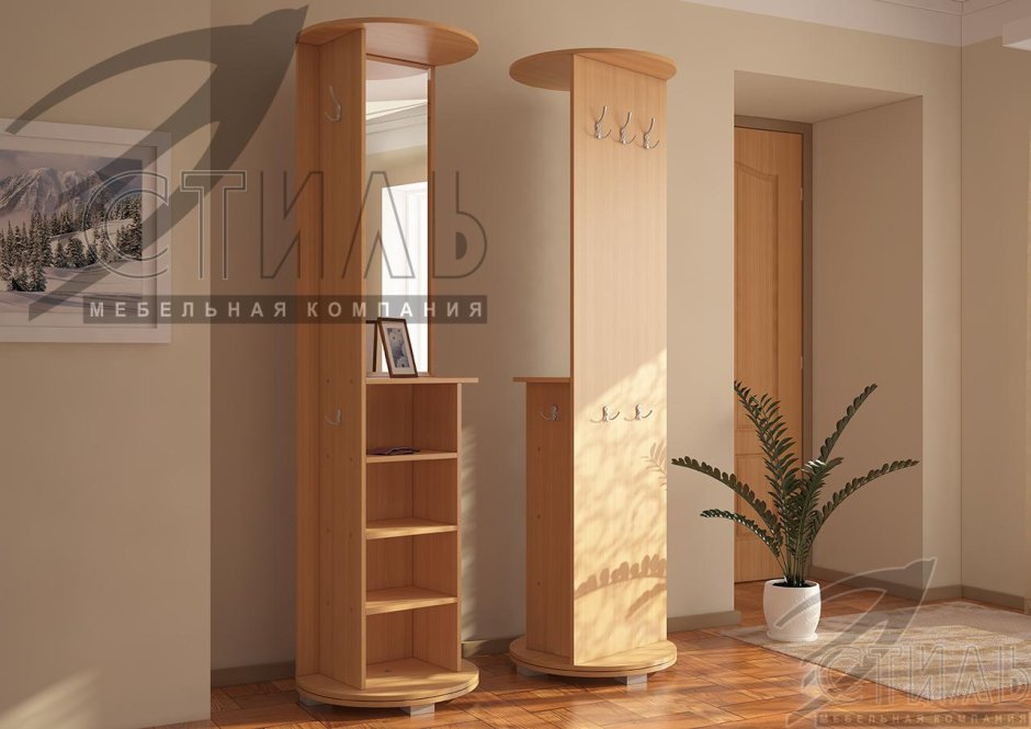 Вешалка напольная поворотная Нона