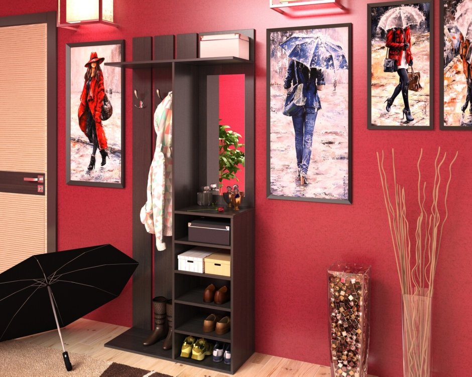 Крутящийся стеллаж для обуви