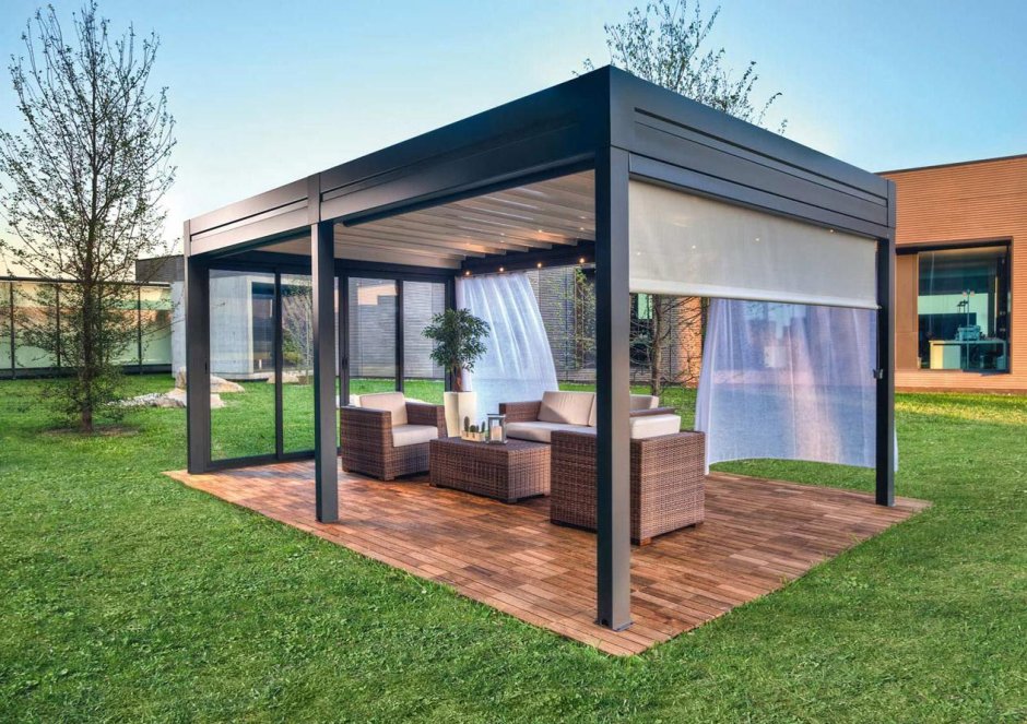 Беседки из металлоконструкций