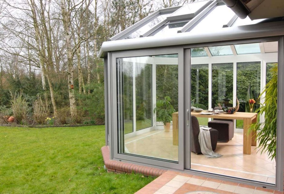 Остекление проведал беседка