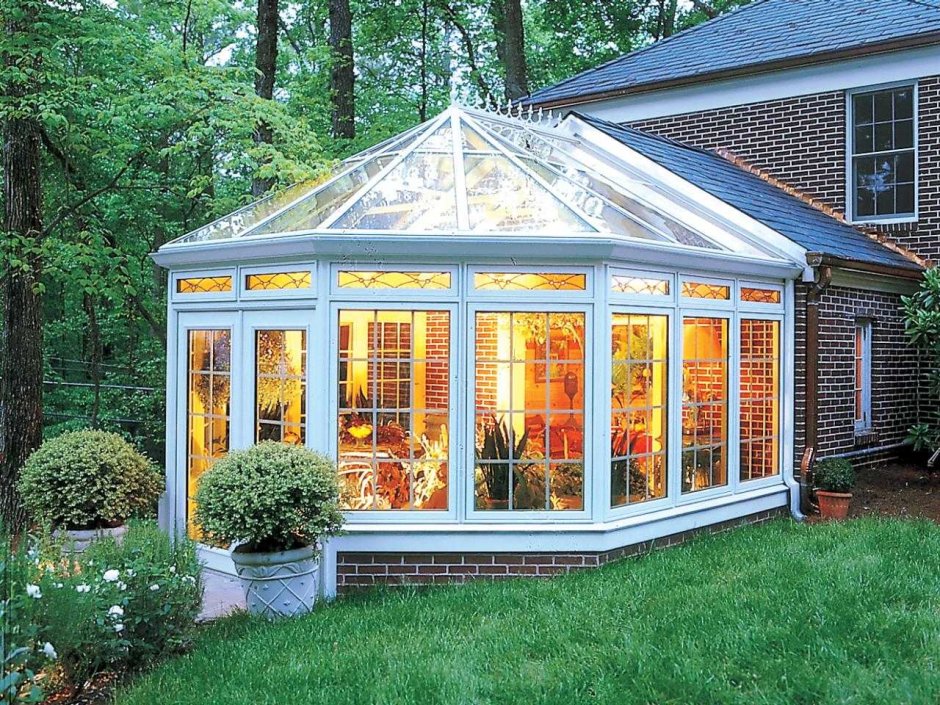 Стеклянная веранда