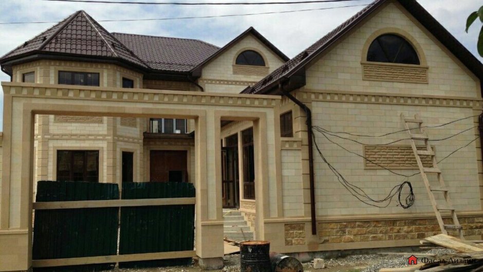 Забор из дагестанского камня