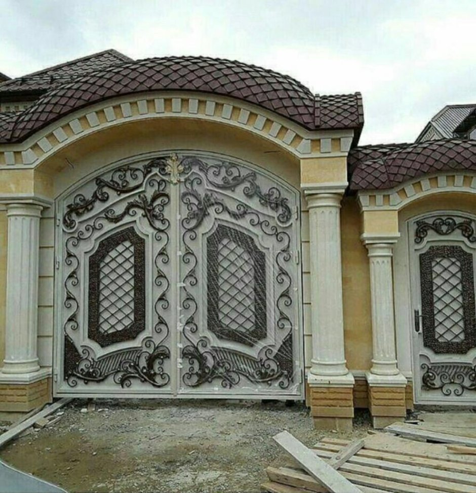 Ворота Дагестанский камень