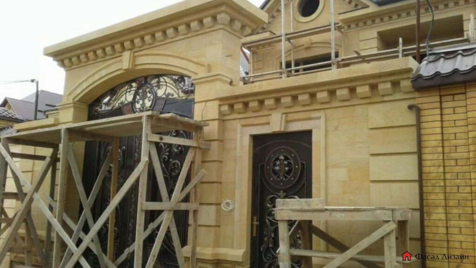 Ворота Дагестанский камень