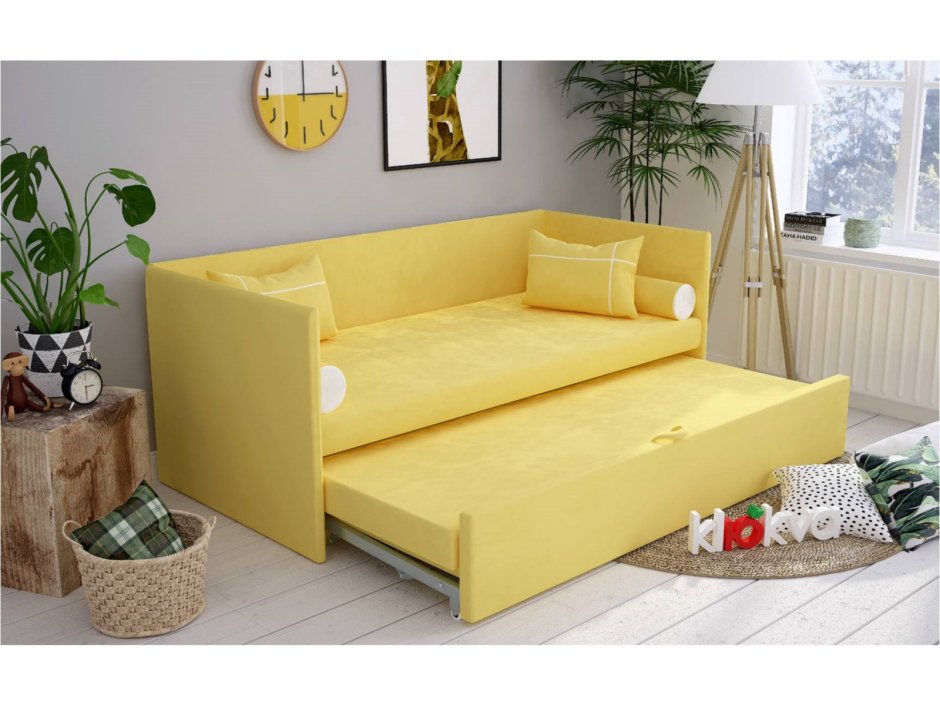 Диван Джуниор клюква