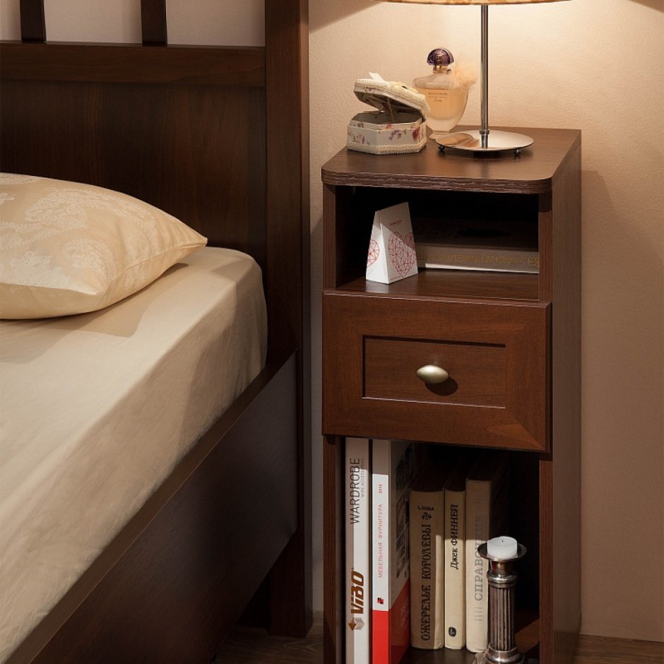 Нордкиза тумба прикроватная, бамбук, 40x40 см