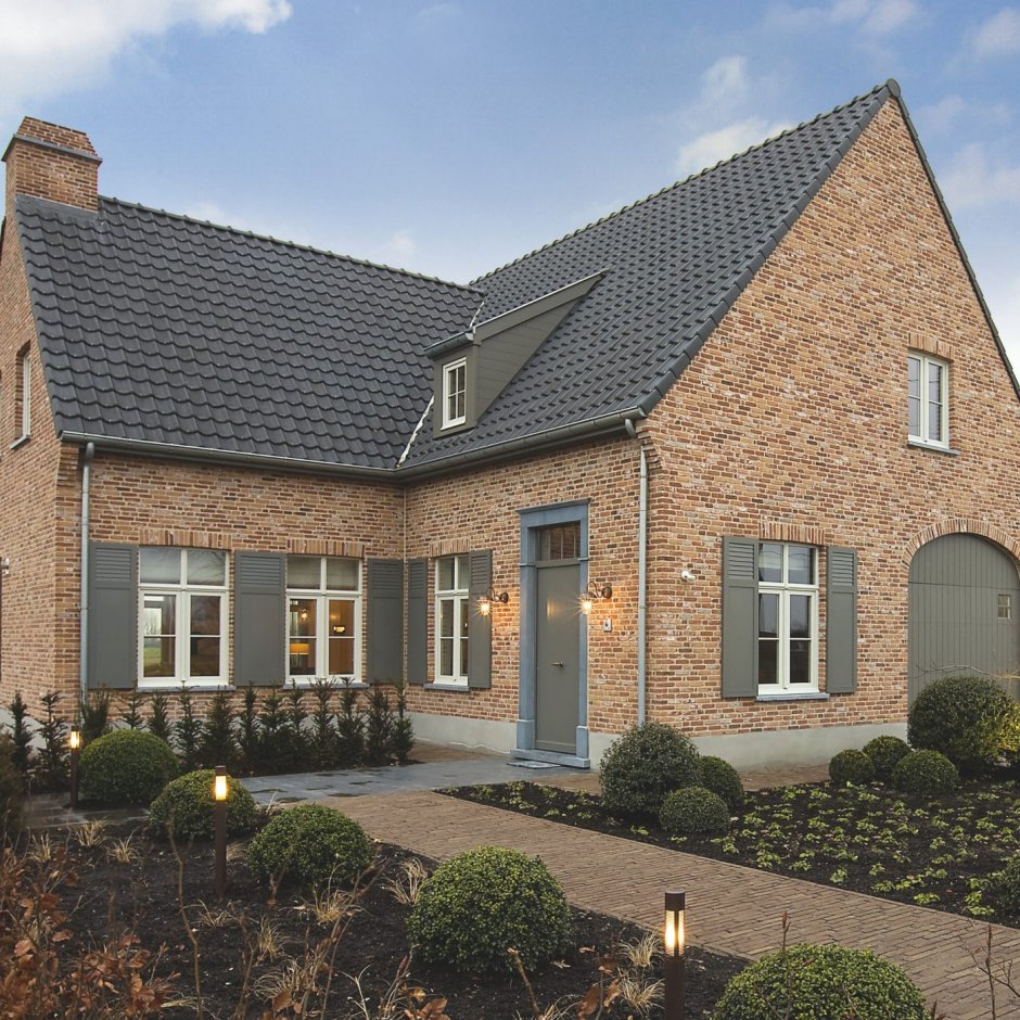 Бельгийский кирпичный дом