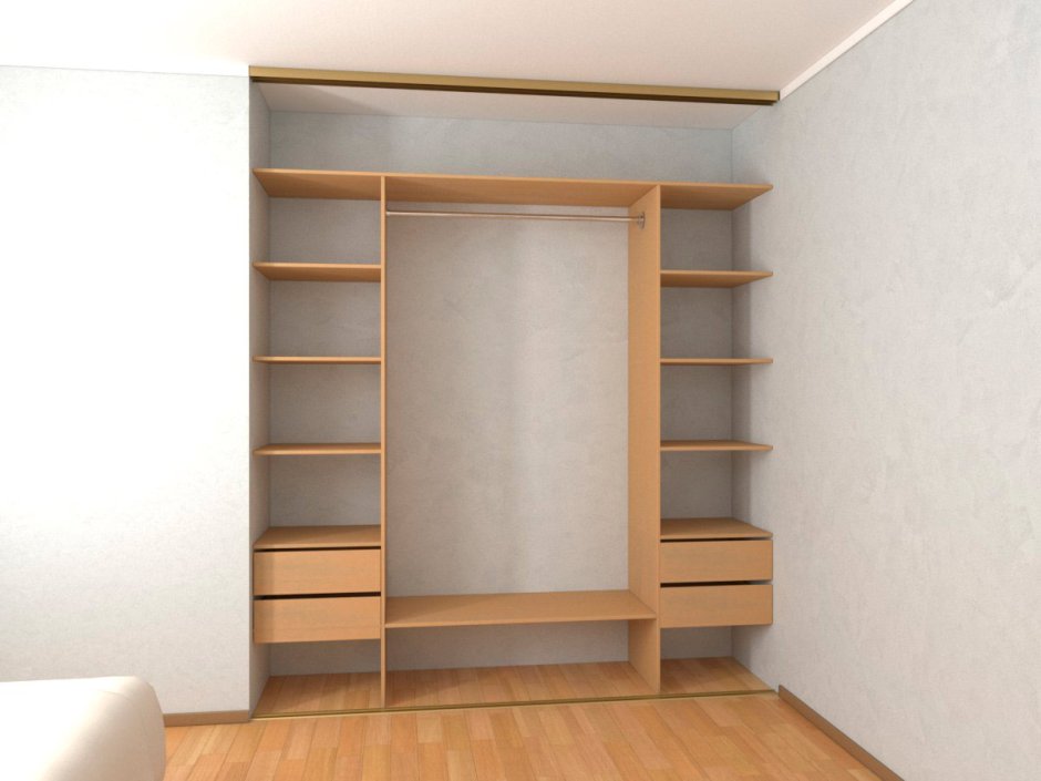 Шкаф купе из профиля