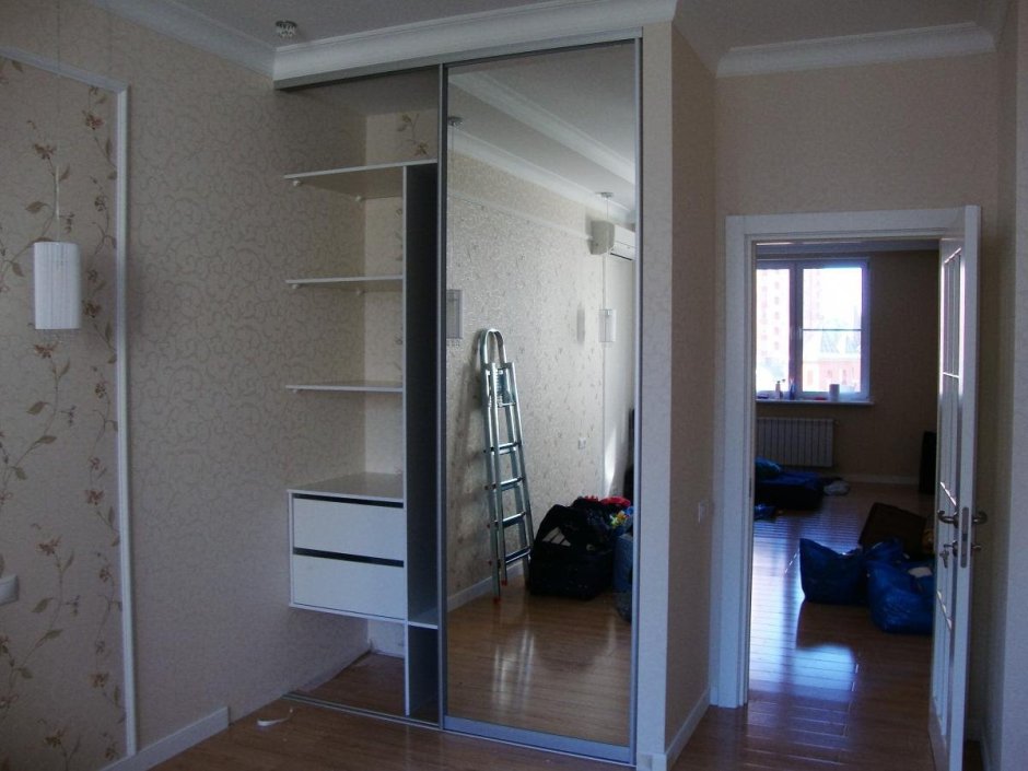 Шкаф ПАКС встроенный в нишу