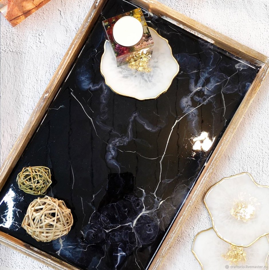 Мрамор эпоксидной смолой