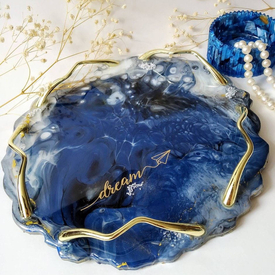 Лед из эпоксидной смолы