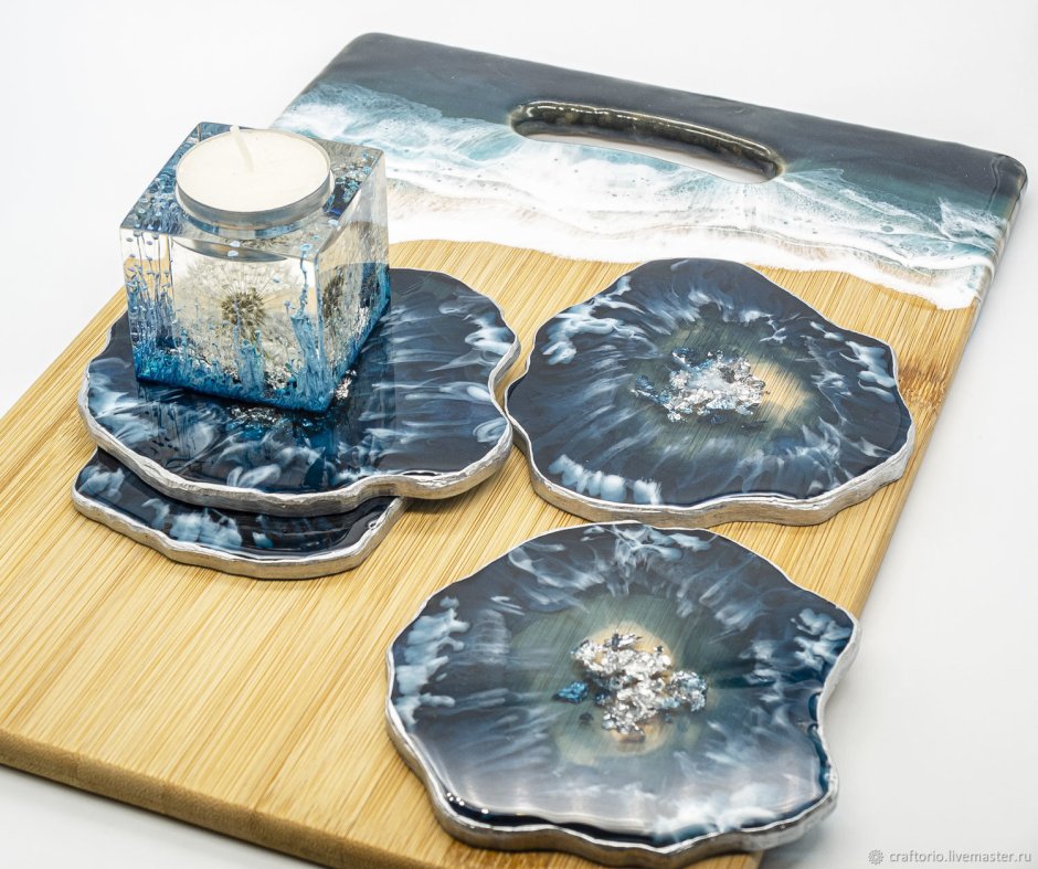 Эпоксидная смола подставки