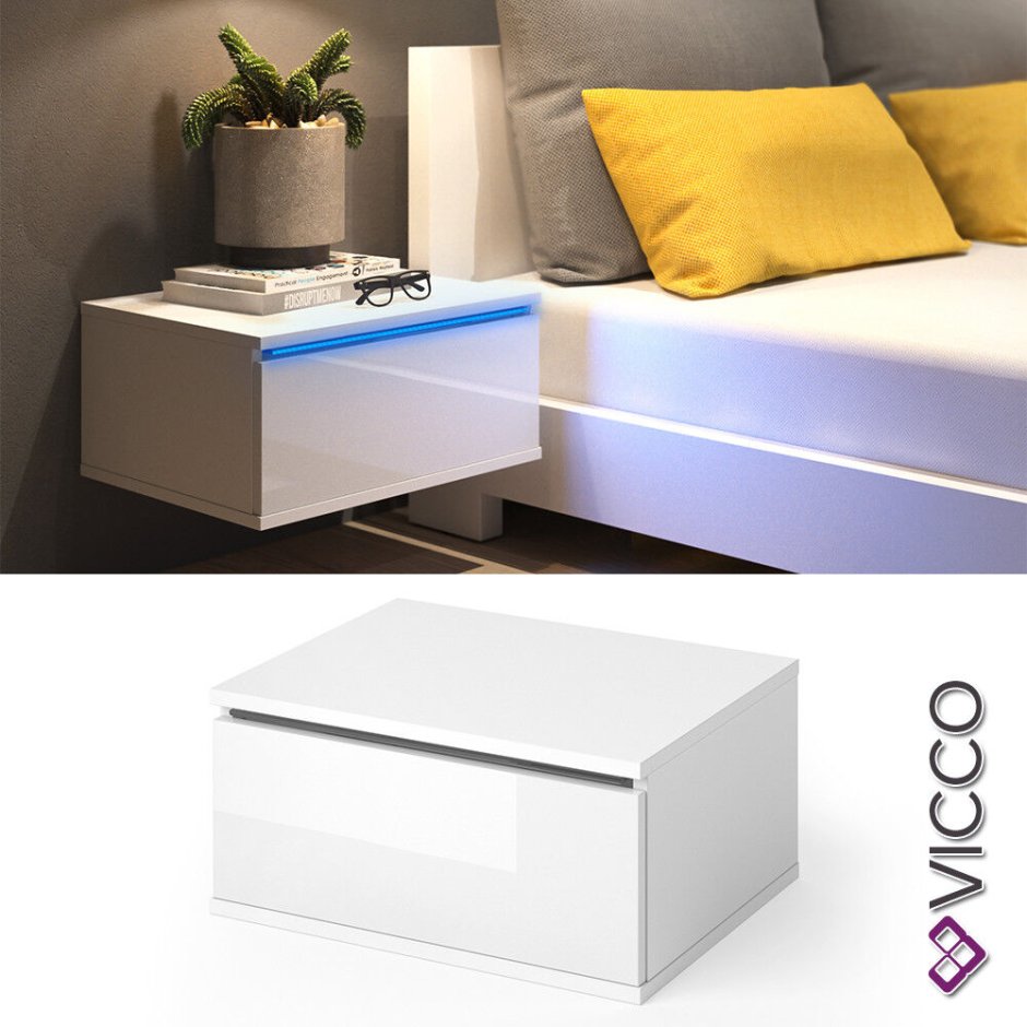 Подвесная прикроватная тумба икеа