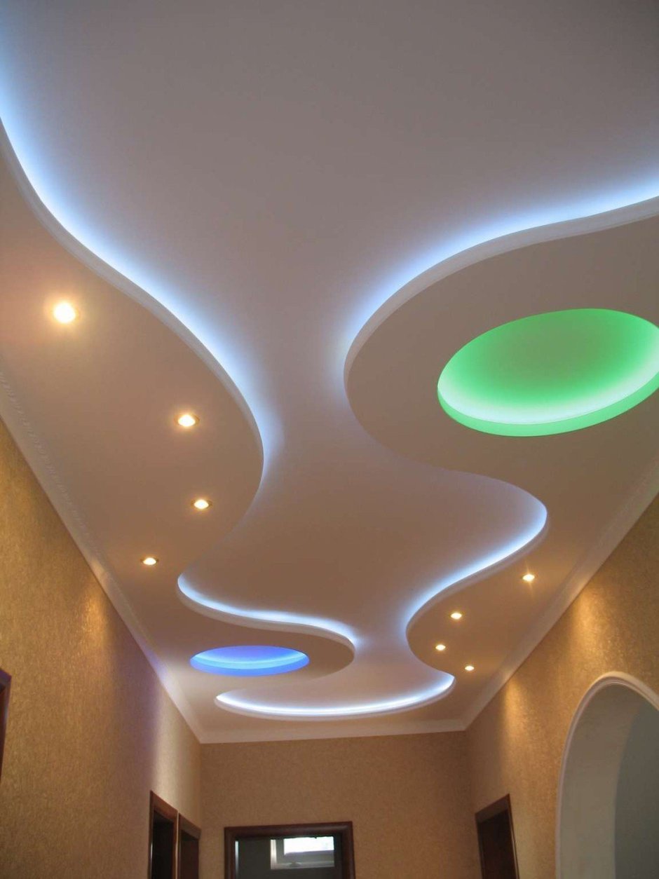 Фигура паталоклар гипсокартон