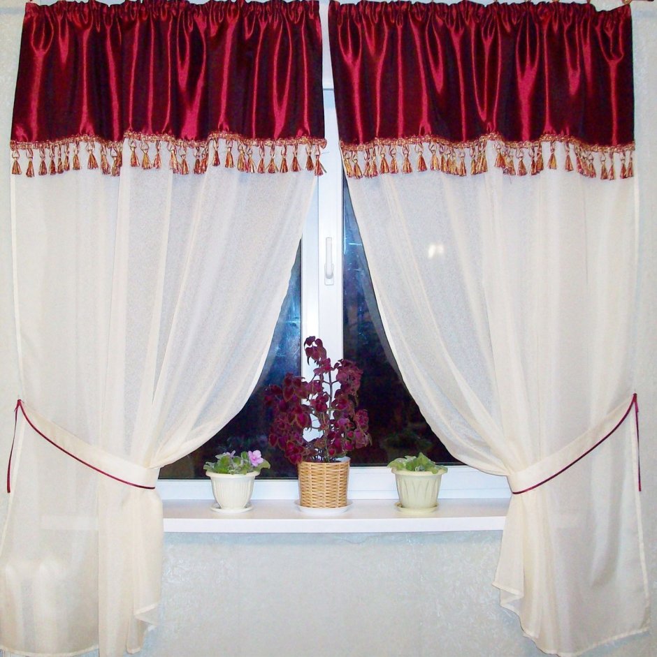 Занавески с бахромой