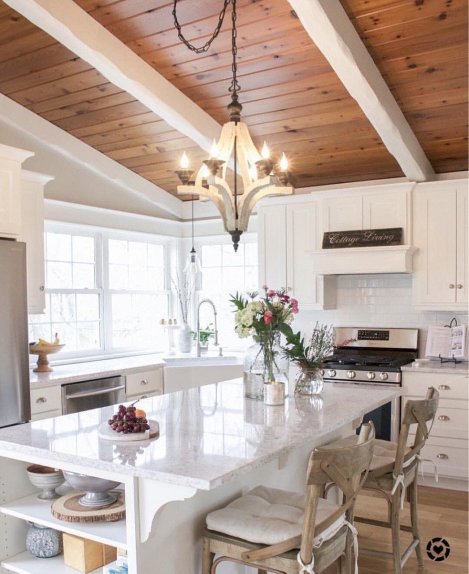 Кухня в деревянном доме