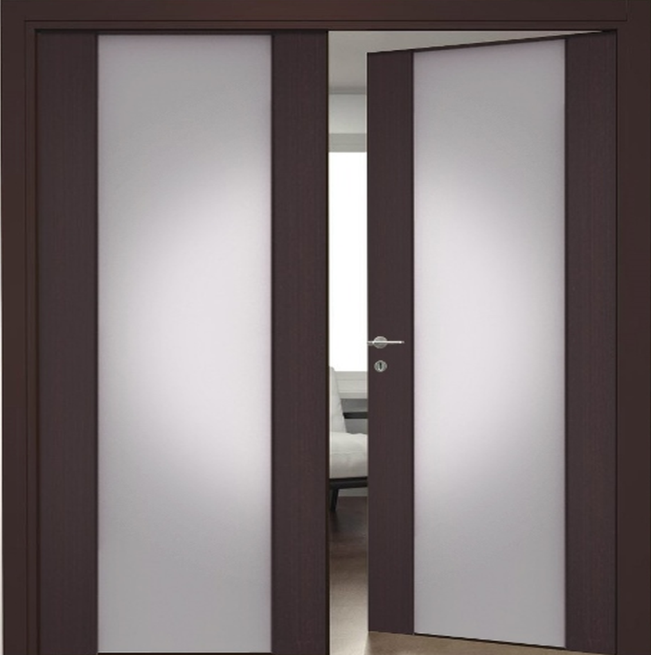 Двери распашные двустворчатые s25