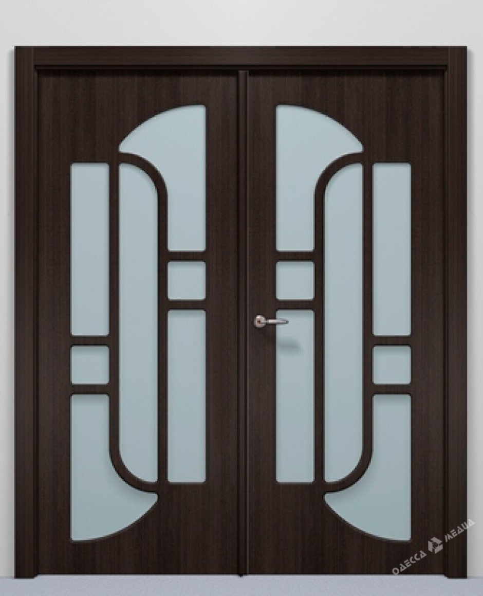 Дверь двухстворчатая облегченная межкомнатная