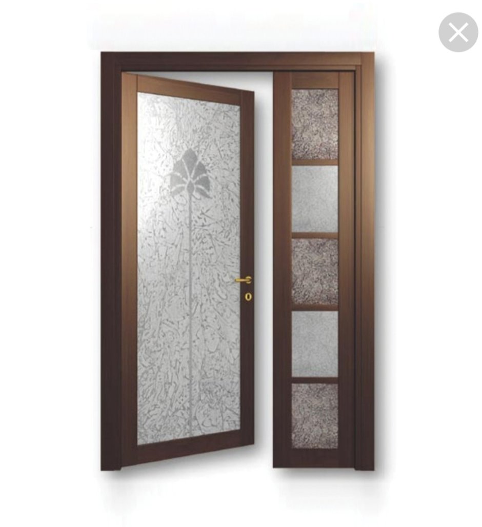 Неравнопольная дверь межкомнатная