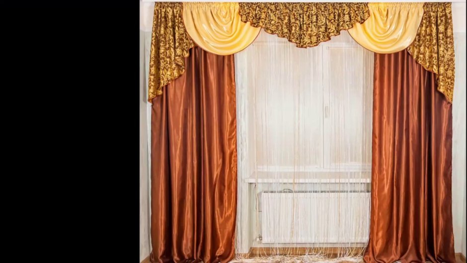 Светлые шторы в гостиную