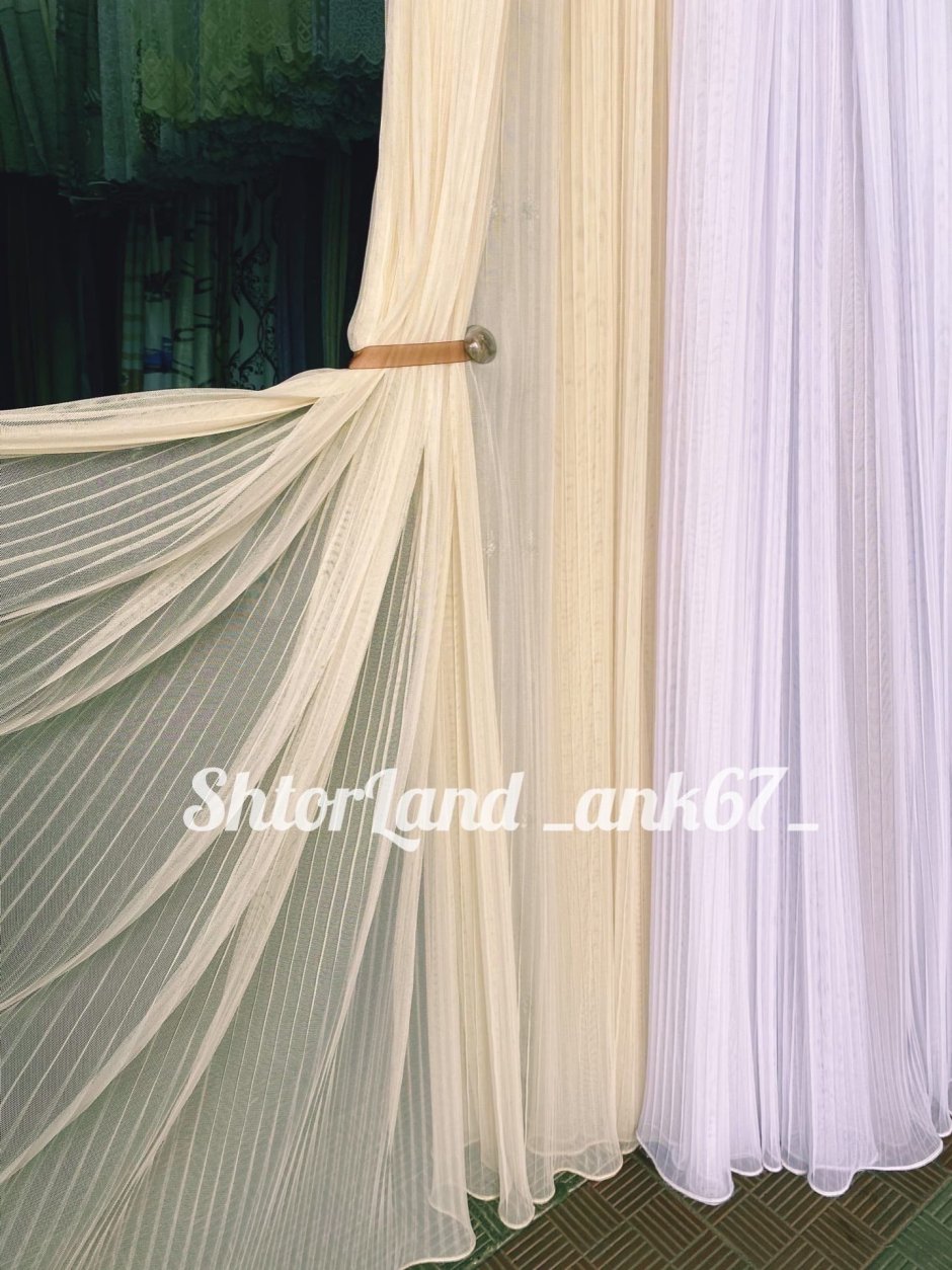 Органза в интерьере