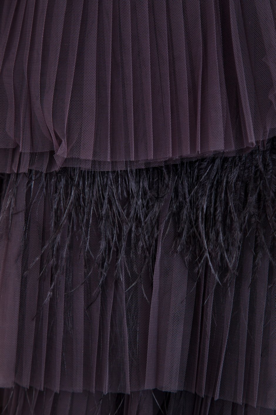 Плиссированный тюль