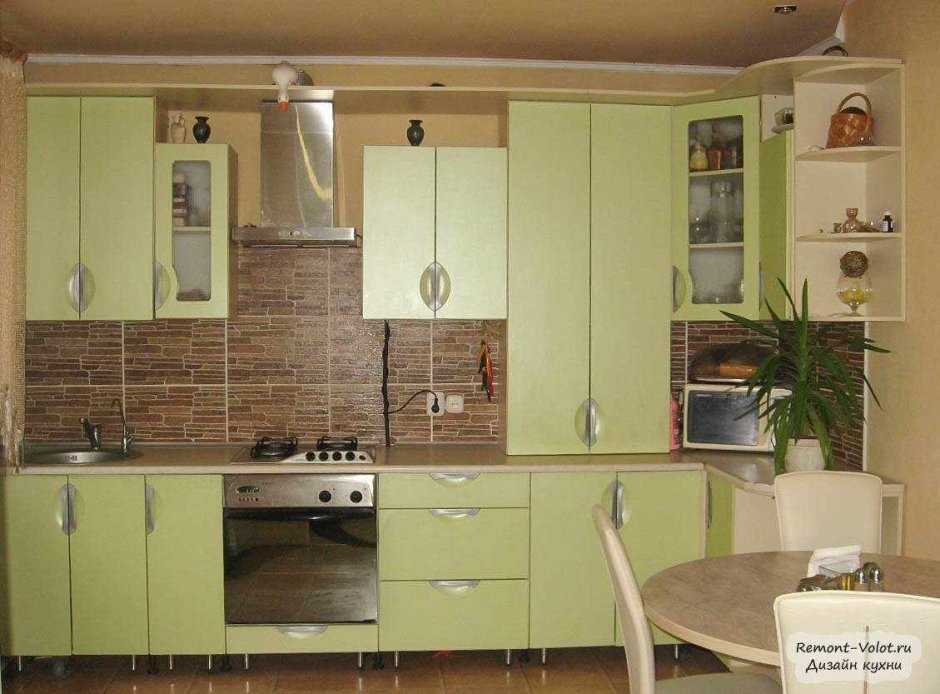 Кухонные гарнитуры с газовым котлом