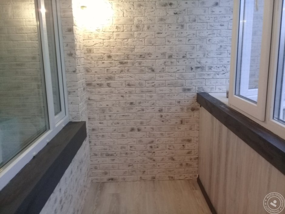 Внутренняя отделка балкона плиткой