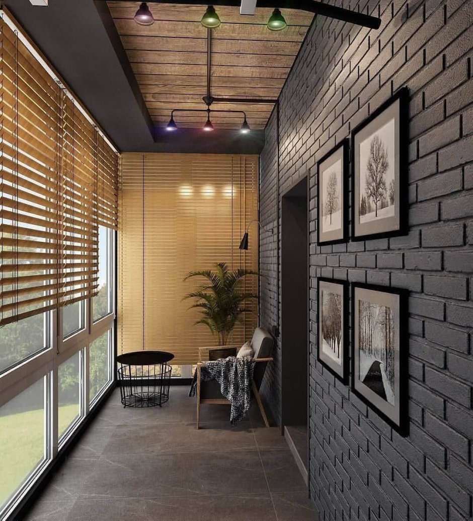 Балкон лофт 3м