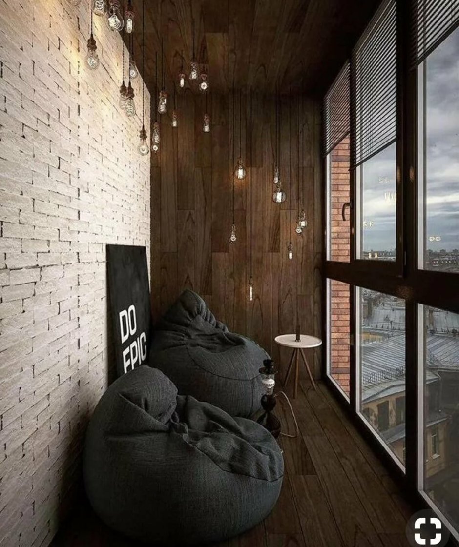 Балкон лофт 3м