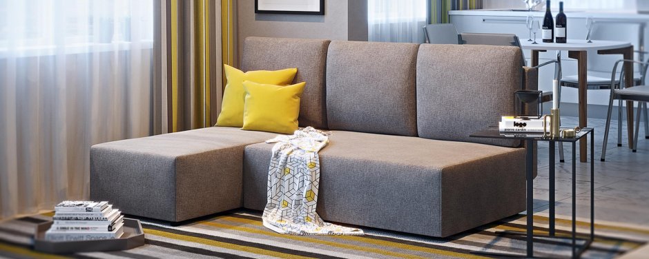 Диван угловой Каир рогожка