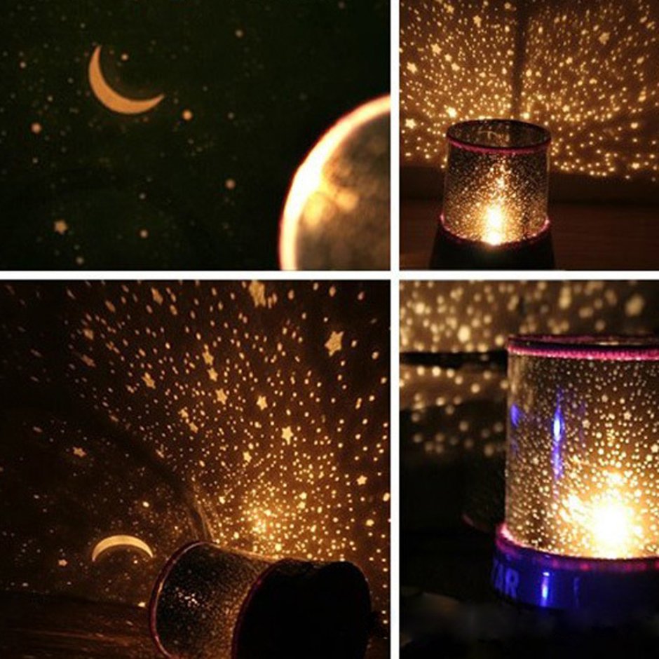 3д ночник медуза