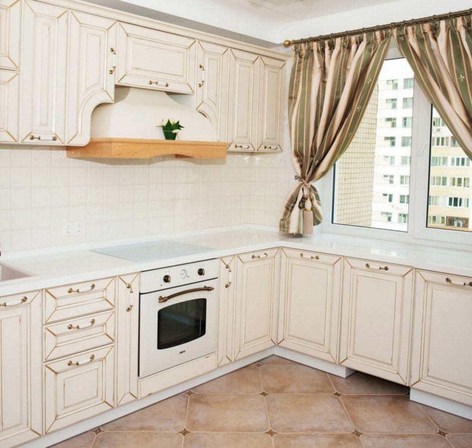 Кухни классические угловые Прованс